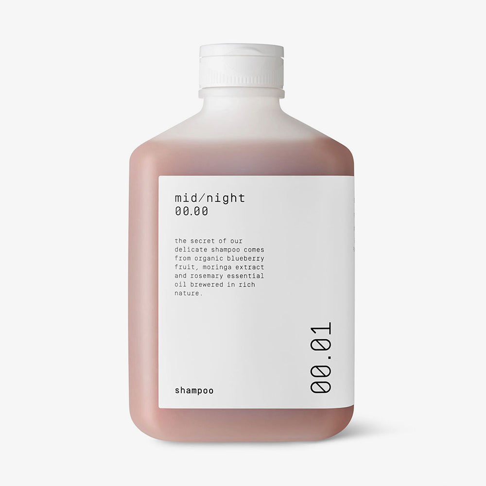 Mid/night 00.00 Shampoo 00.01 Stiprinantis ir apimties suteikiantis šampūnas, 300ml