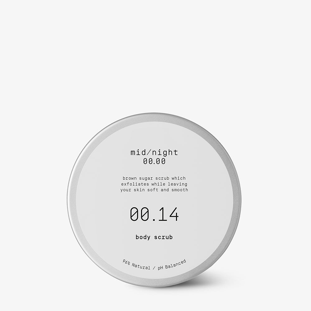 Mid/night 00.00 Body Scrub 00.14 Kūno šveitiklis, 200ml