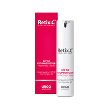 Įkelti vaizdą į galerijos rodinį, RETIX.C drėkinamasis veido kremas nuo saulės FOTOPROTECTOR SPF 50 HYDRATING CREAM, 50 ml
