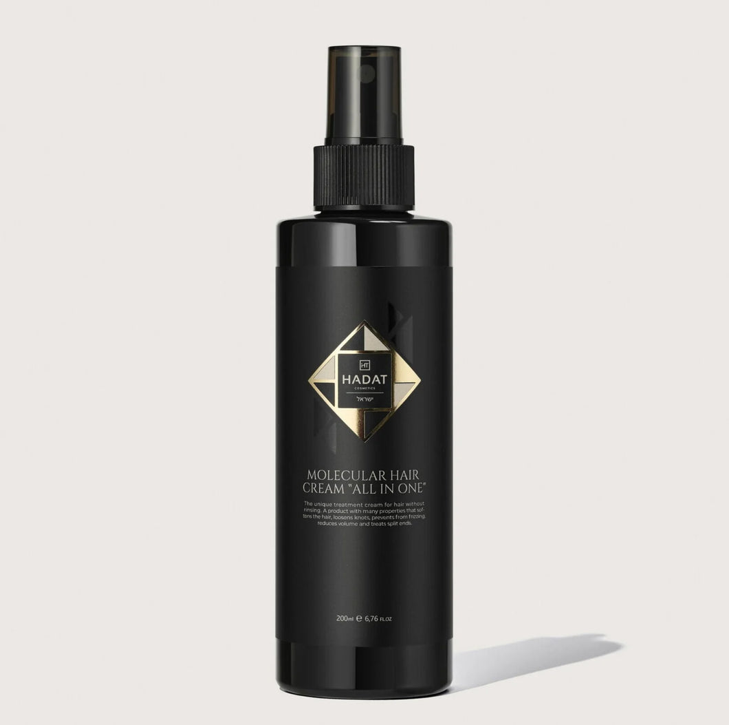 Hadat Cosmetics Molecular Hair Cream All In One Leave in cream spray – nenuplaunamas molekulinis kremas-purškiklis plaukams 200 ml