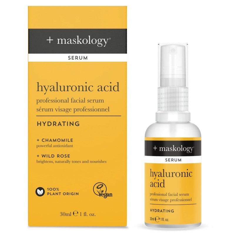 MASKOLOGY HYALURONIC ACID Veido serumas su hialuronu, 30ml
