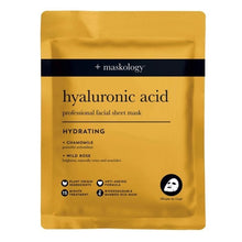 Įkelti vaizdą į galerijos rodinį, MASKOLOGY HYALURONIC ACID Lakštinė veido kaukė su hialuronu, 22ml
